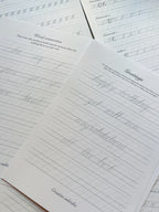 Copperplate Calligraphy Worksheets