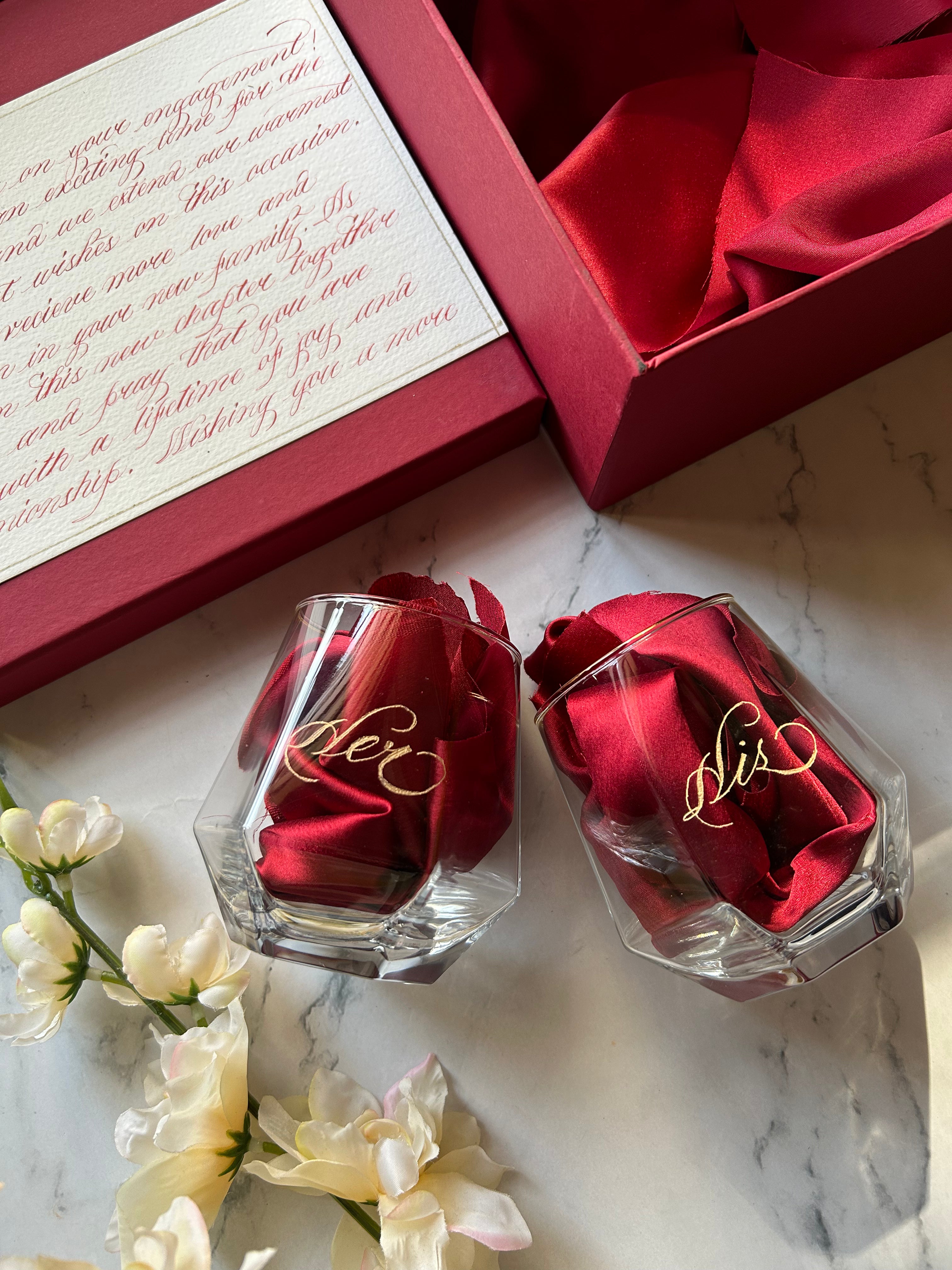 Custom Hand Engraved (Set of 2)