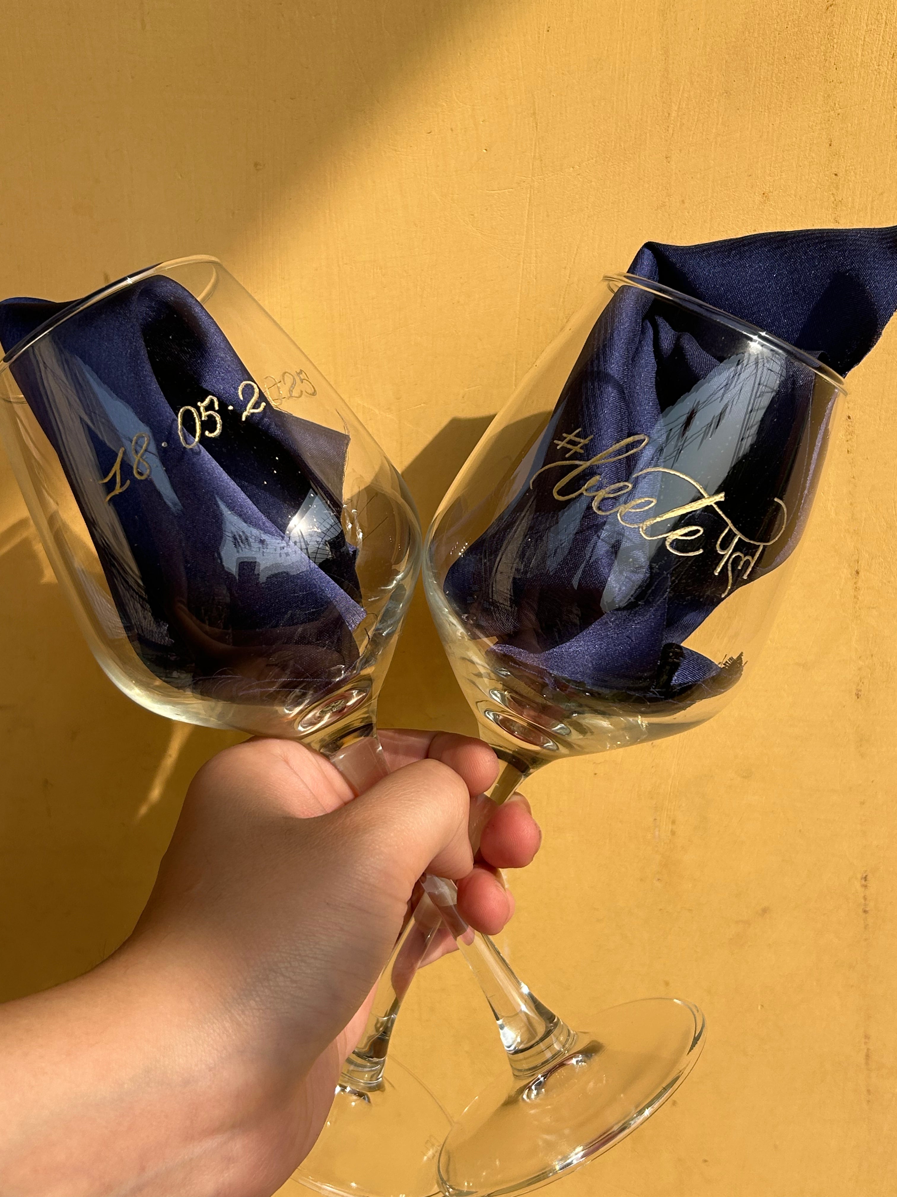 Custom Hand Engraved (Set of 2)