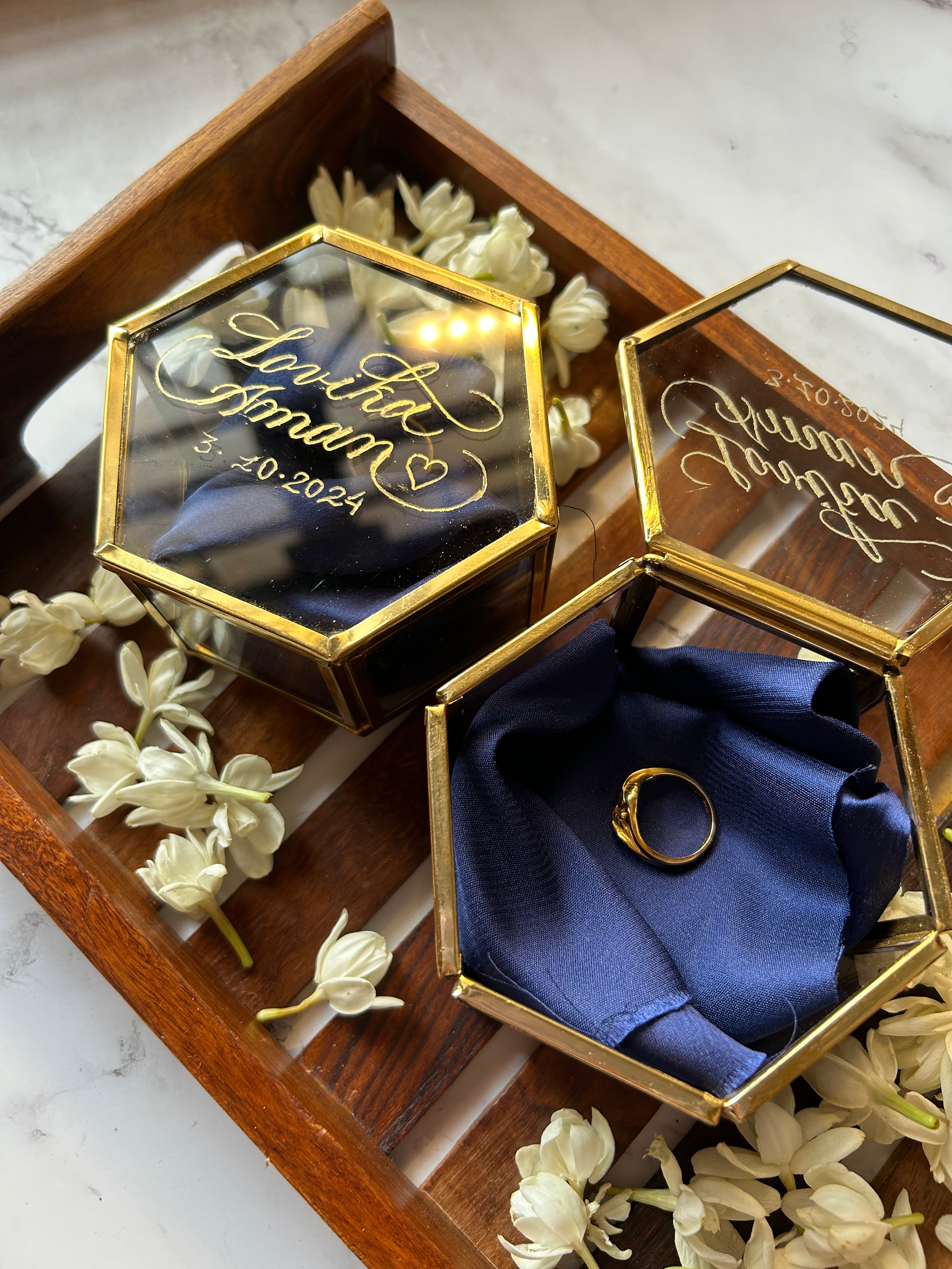 Custom Ring Box (Set of 2)