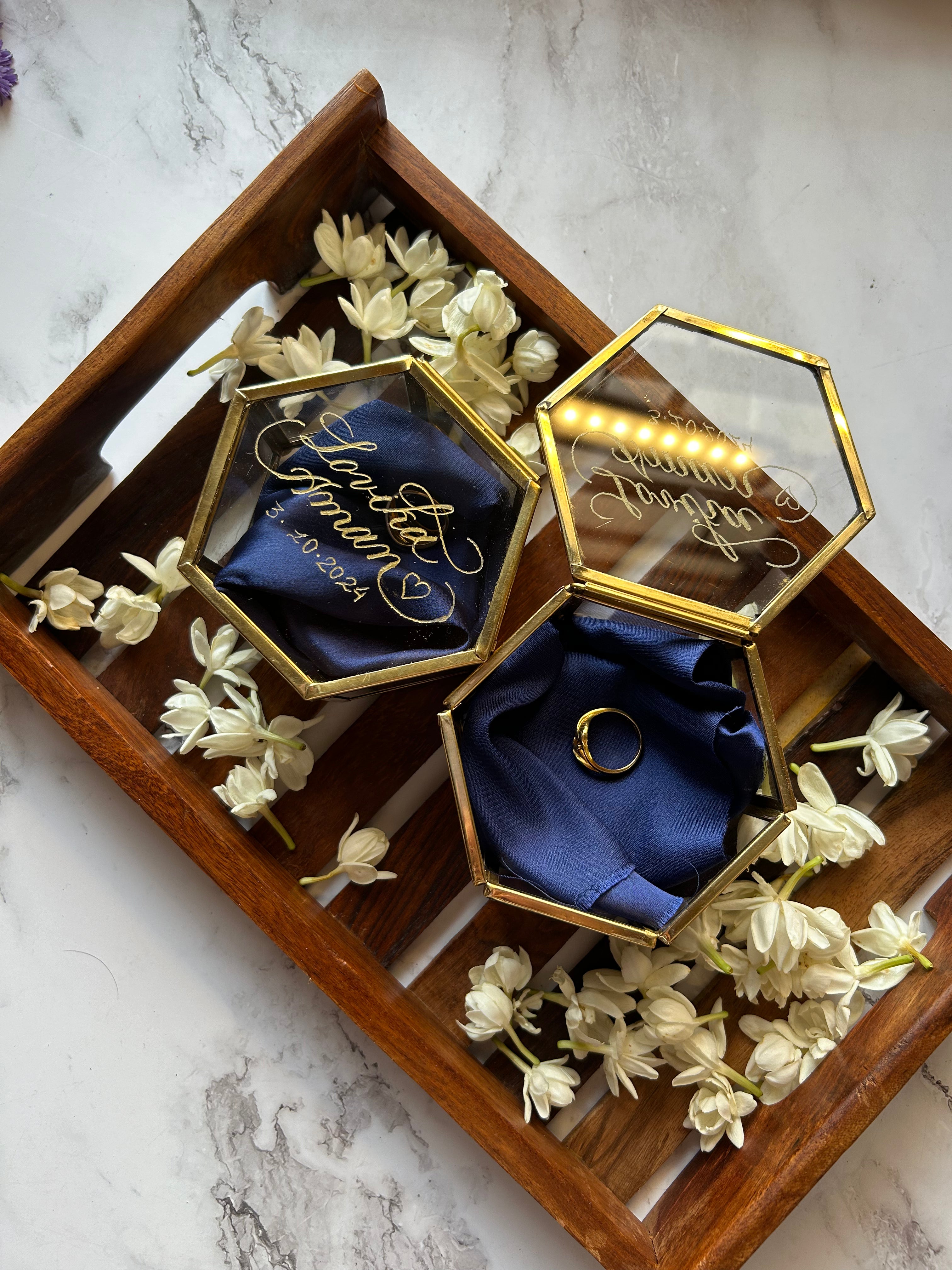 Custom Ring Box (Set of 2)