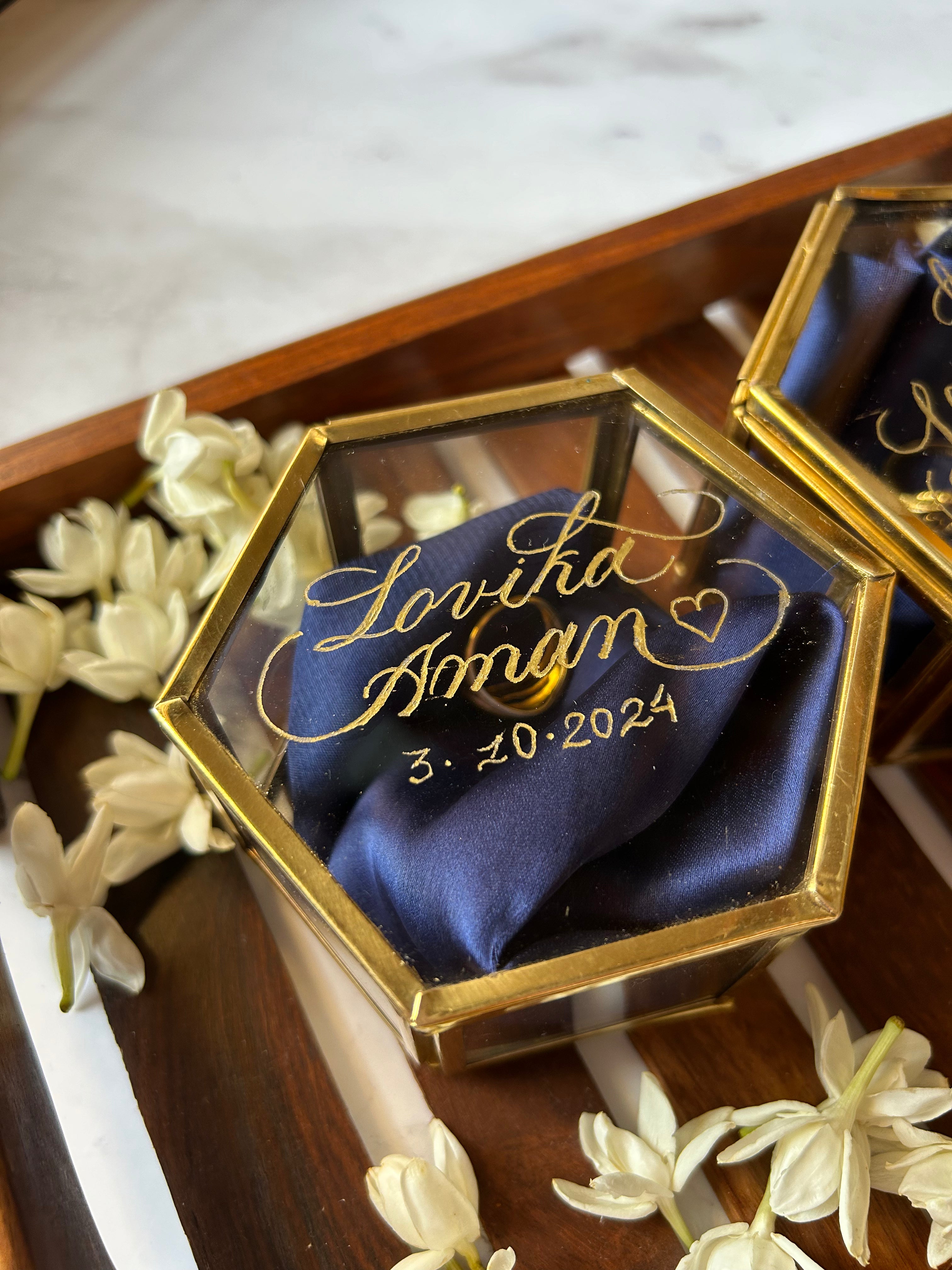 Custom Ring box (Single Piece)