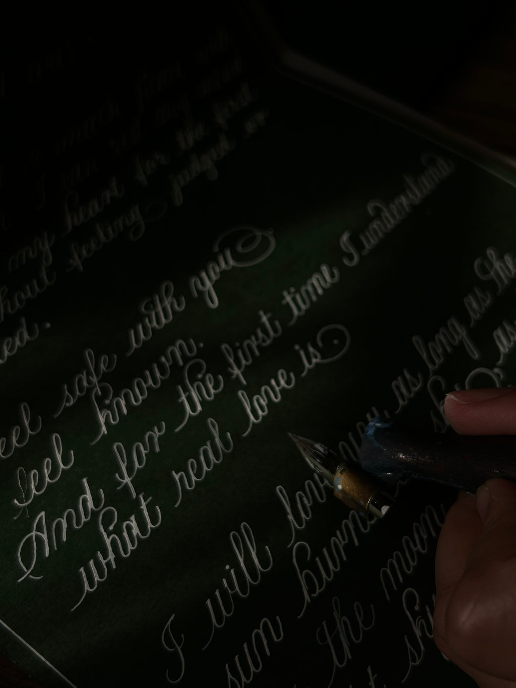 Handwritten Letter (Scroll Box)