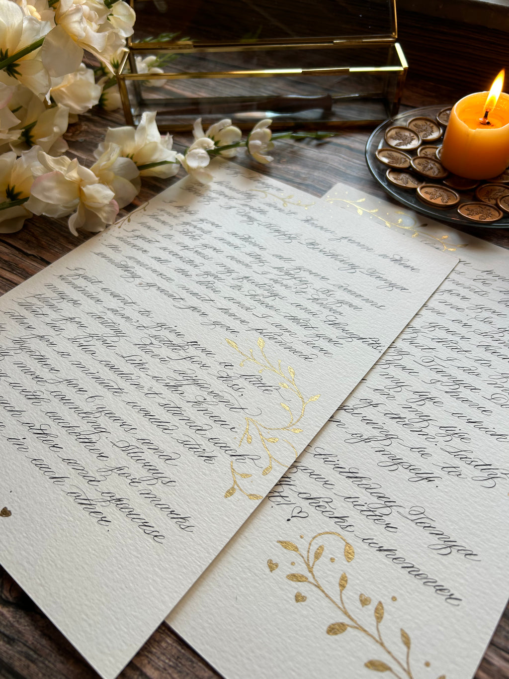 Handwritten Letter (Scroll Box)