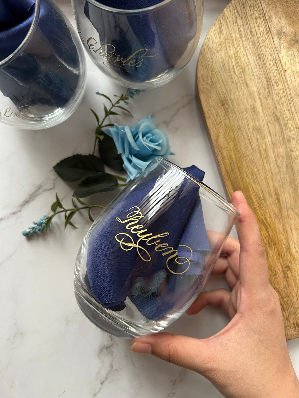 Custom Hand Engraved (Set of 2)
