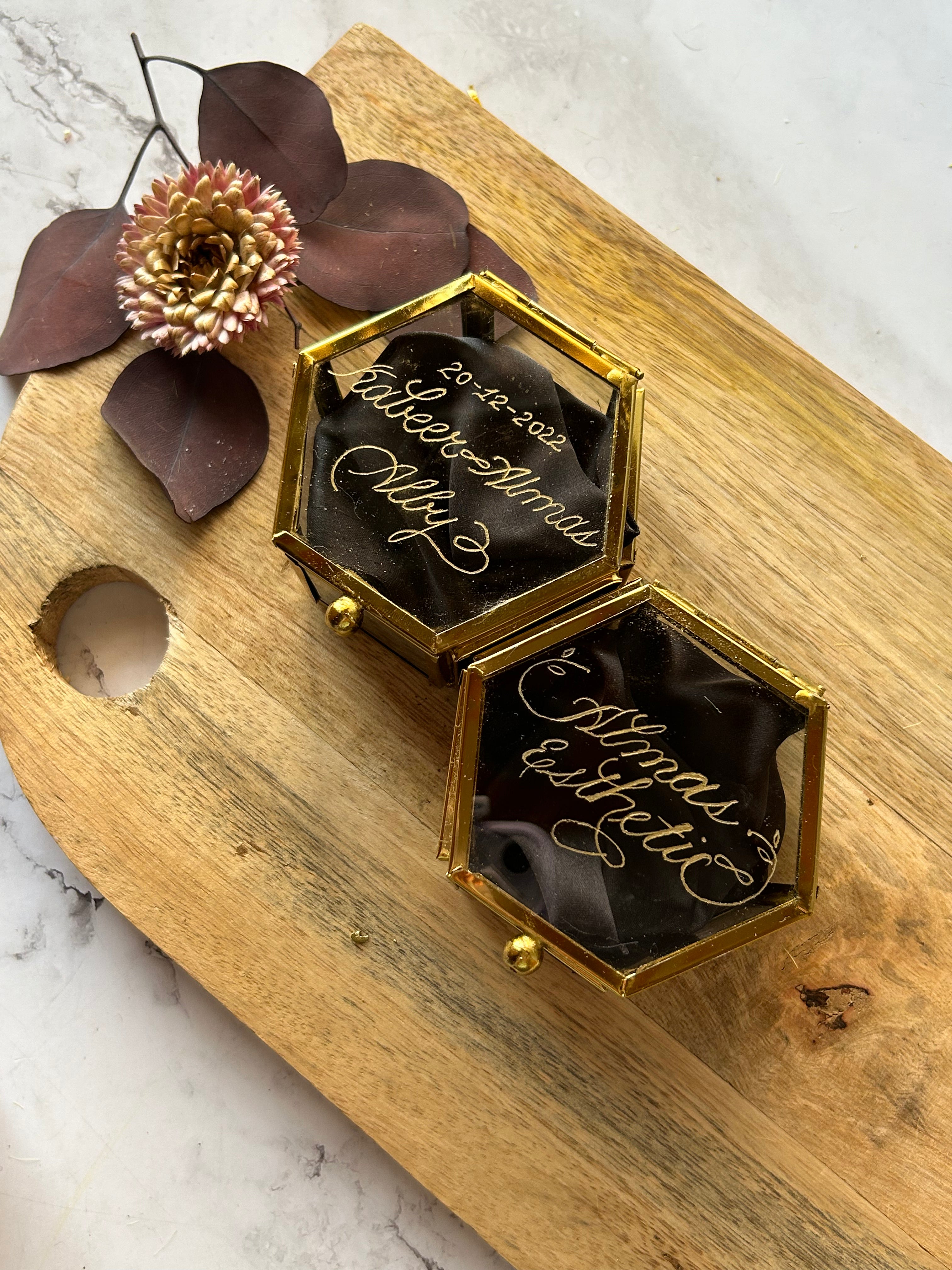 Custom Ring Box (Set of 2)