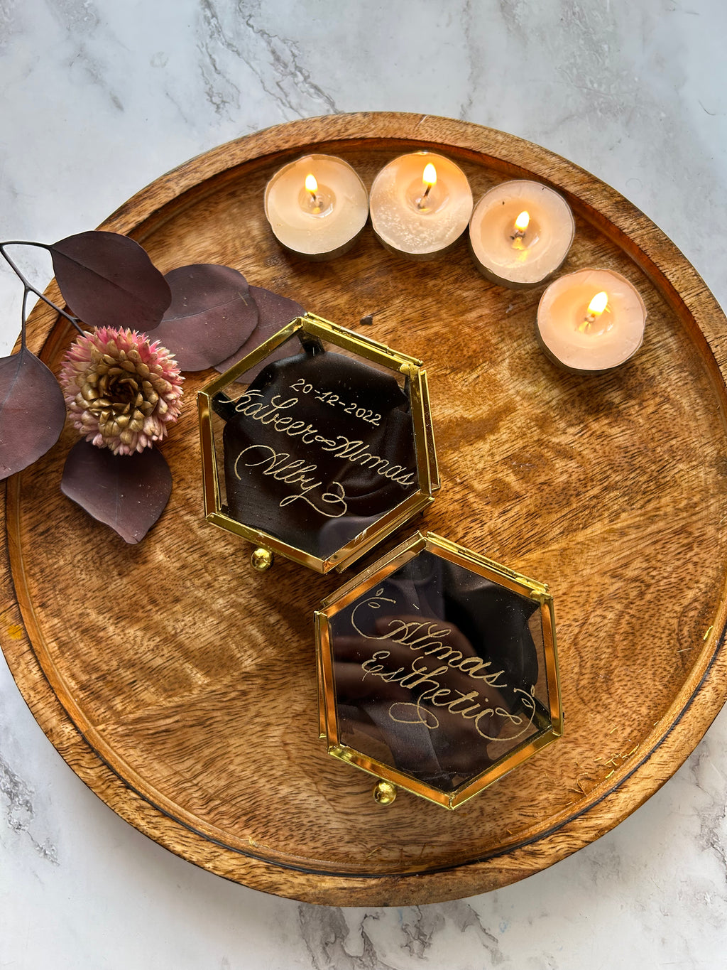 Custom Ring Box (Set of 2)