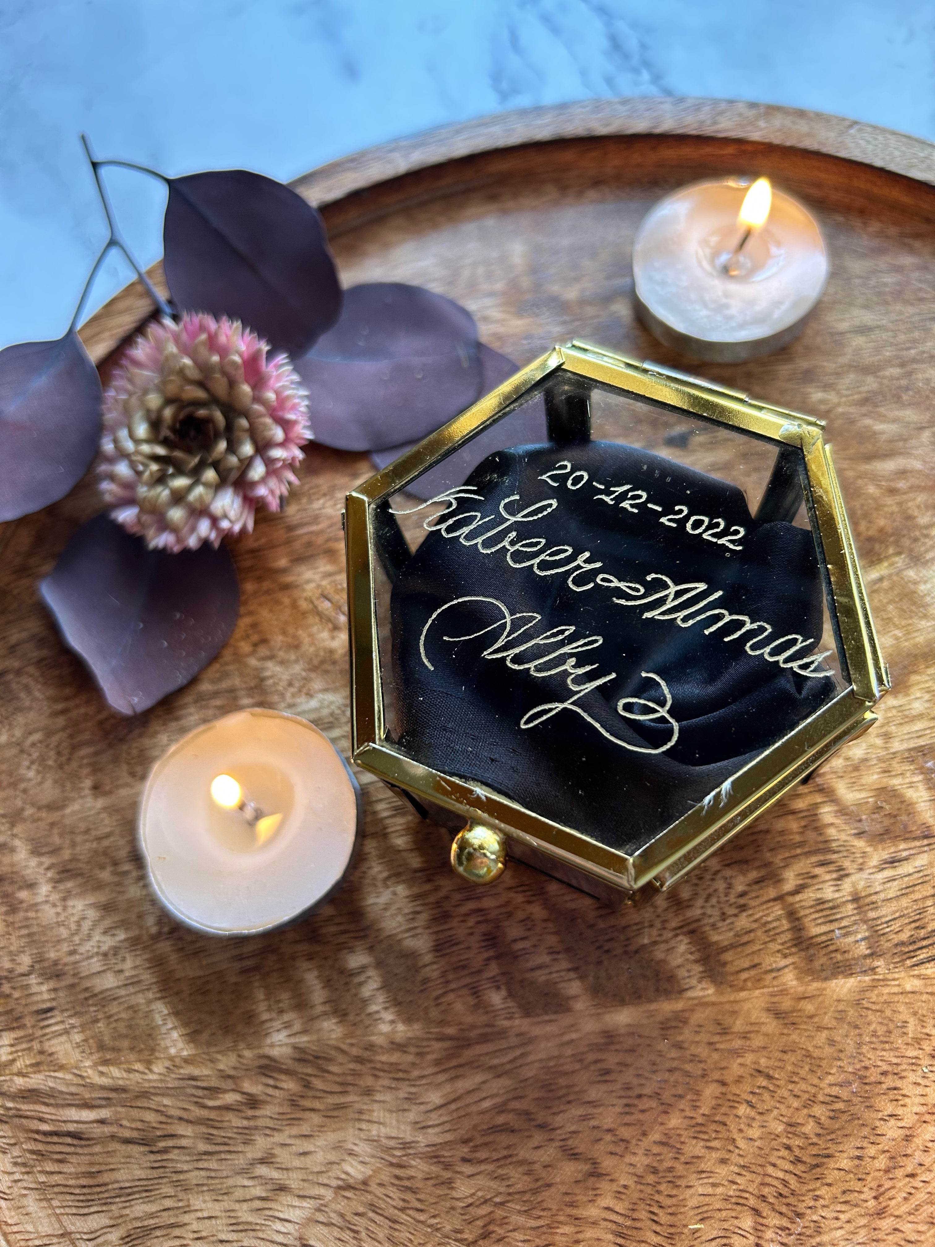 Custom Ring box (Single Piece)